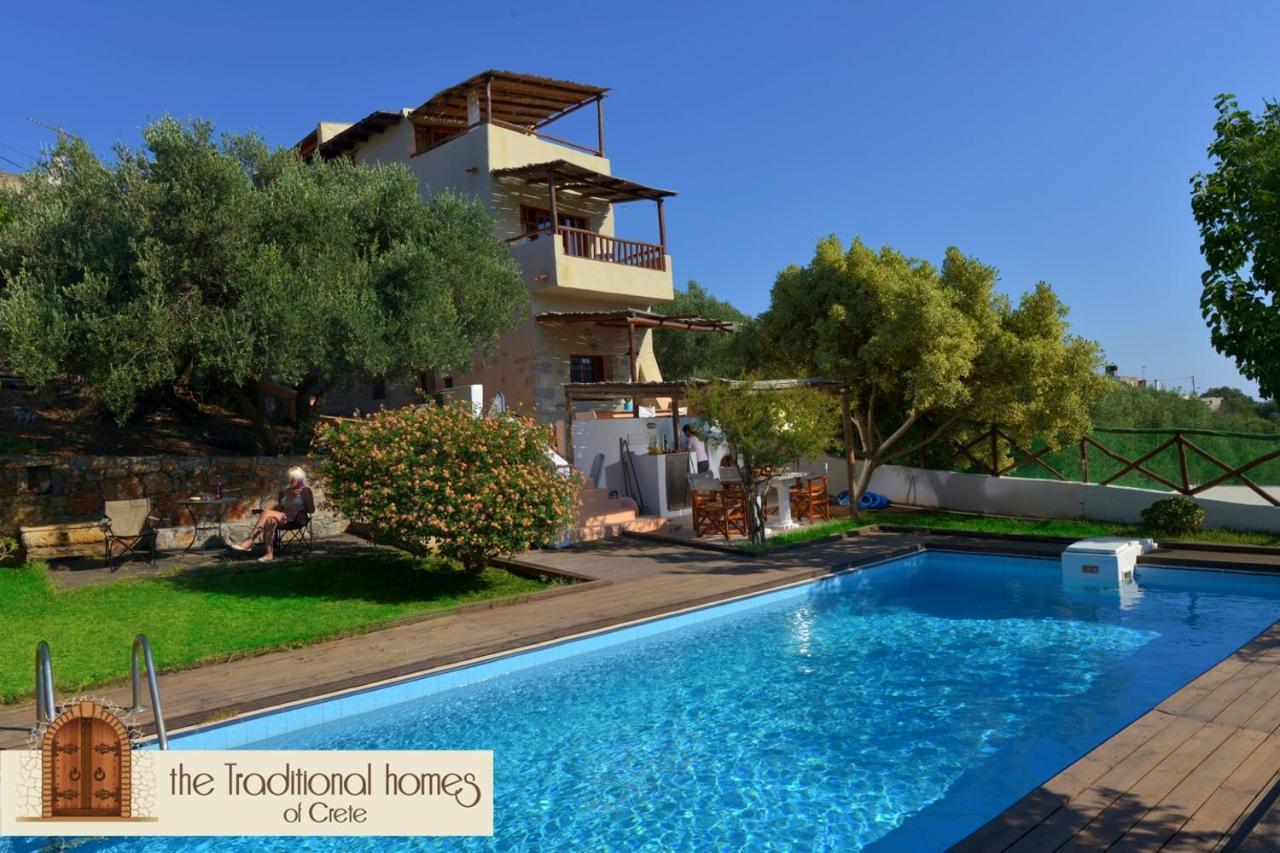 Almond Tree Private Pool, Sea Views & Birds In A Relaxing Authentic Cretan Escape Vrouhas