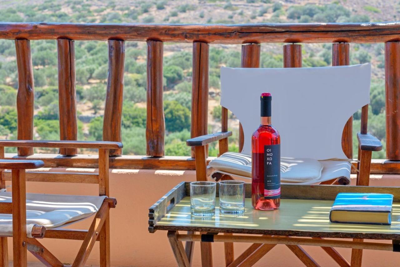 Almond Tree Private Pool, Sea Views & Birds In A Relaxing Authentic Cretan Escape *