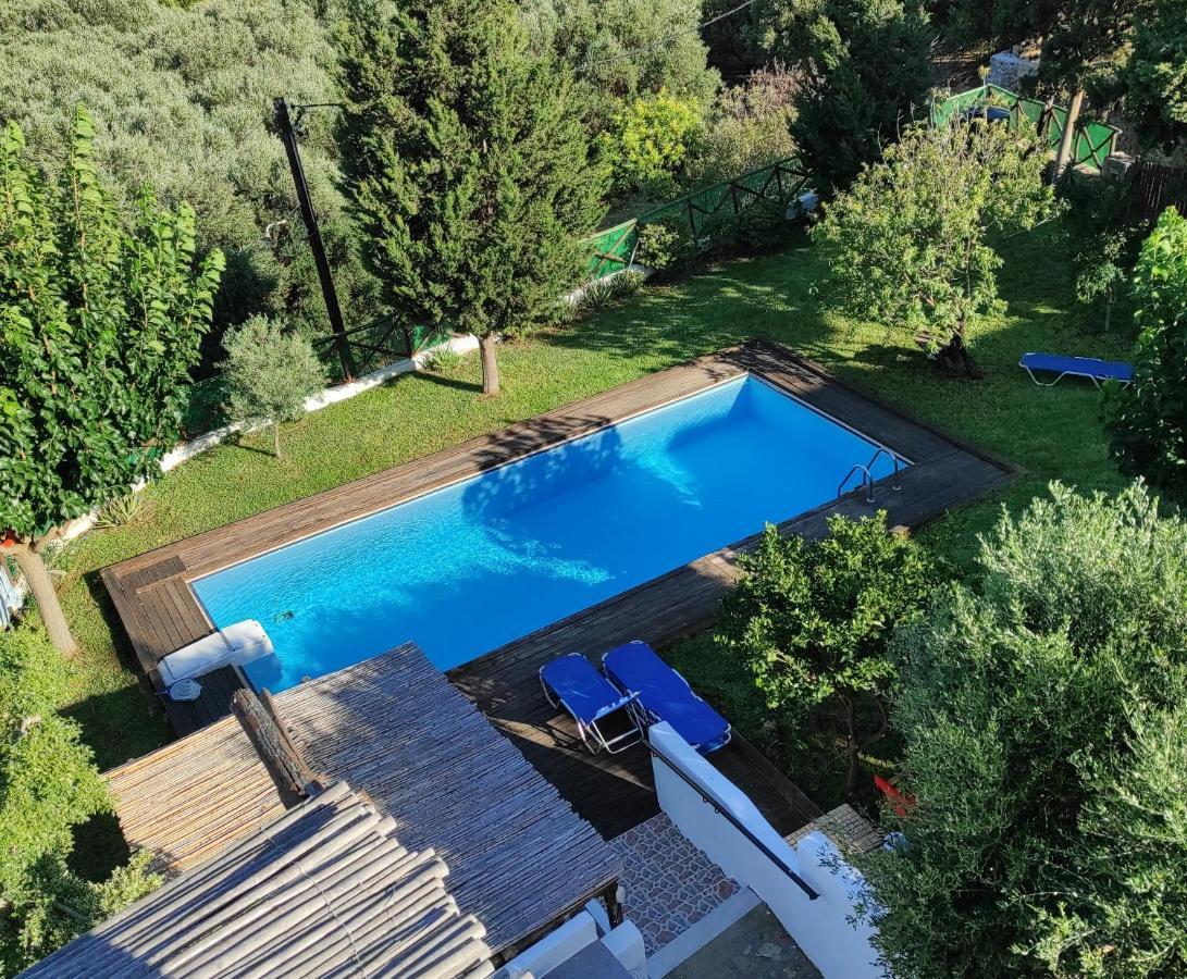 Almond Tree Private Pool, Sea Views & Birds In A Relaxing Authentic Cretan Escape Vrouhas