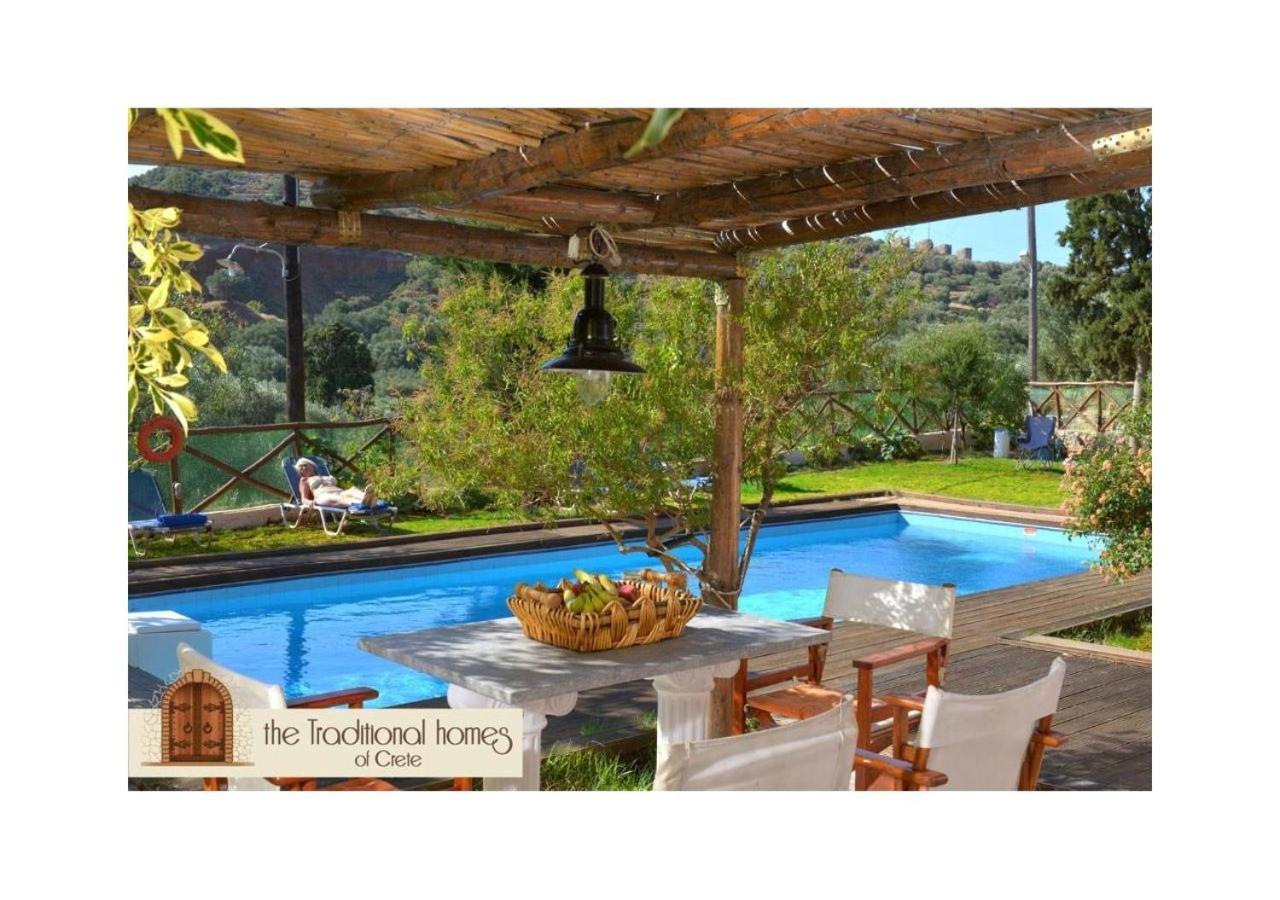 Almond Tree Private Pool, Sea Views & Birds In A Relaxing Authentic Cretan Escape *